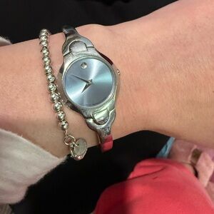 Movado Museum Classic Swiss Made Watch, new battery